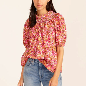 Faded Floral Top