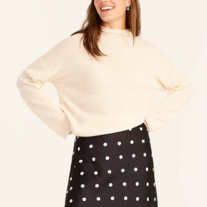 Slip Skirt in Dots
