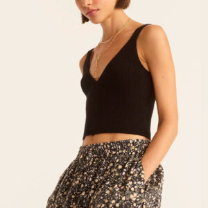 Floral Silk Skirt